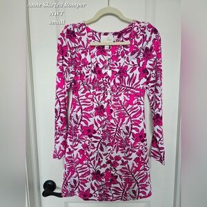 NWT Lilly Pulitzer Anne Skirted Romper